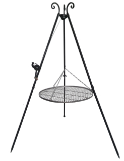 STOJÍK ZÁHRADNÝ GRIL 210 CM ROŠT INOX 80 CM
