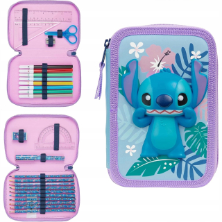 Jednorazový rozkladací peračník DISNEY STITCH PUZDRO PRE DETI DARČEK