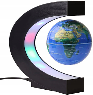 Glóbus - Podsvietená mapa lampy LED LED LED