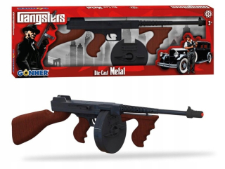 GONHER Kovová gangsterská pištoľ Gonher 132/6