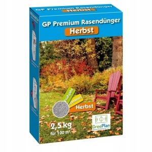 GREENPLAN Trávnikové hnojivo GP Premium Autumn 2,5 kg