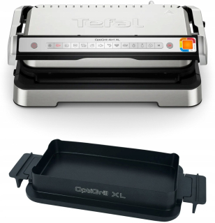 Skladací/rozkladací elektrický gril TEFAL OptiGrill XL GC784D30 4v1 2200W