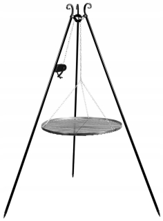 ZÁHRADNÝ GRIL FI 80CM STOJÍK 180CM + NAVIJOK