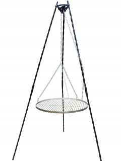 ZÁHRADNÝ STROJÍK GRIL PRIEMER 70 CM CHróm