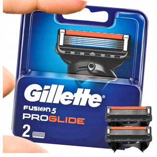 Čepele Gillette Fusion 5 Proglide kazety nože x 2 kusy originálne ostré