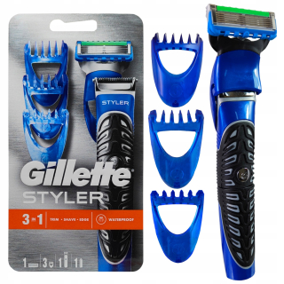 Holiaci strojček Gillette Styler na kazety do žiletky 1 ks.