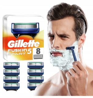 Náhradné žiletky Gillette Fusion5 Start x8