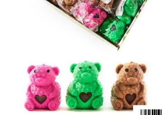 GLUT GNIOTEK BEAR, medvedík, antistresová loptička