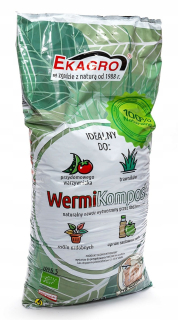 Organické, prírodné hnojivo Ekagro granulát 25 kg 50 l