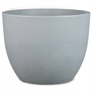 Sivý záhradný kvetináč Scheurich Padua 60 Stony Grey
