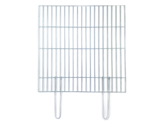 Grilovací rošt 60x60cm - priemer 4mm - sklopné madlá