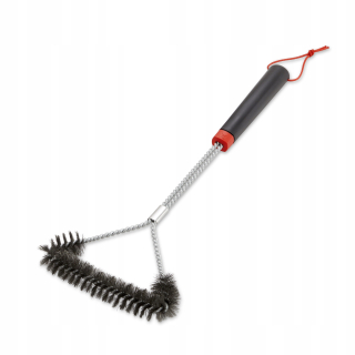 Weber 45 cm trojstranná kefa na čistenie grilu