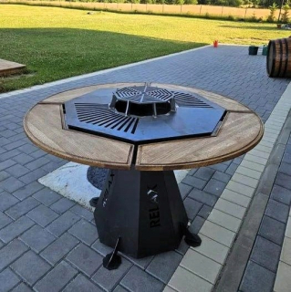 Prémiový gril - pevný vonkajší gril do altánku a záhrady