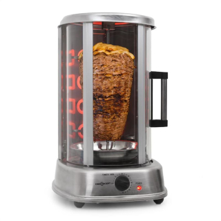 Elektrický gril - Vertikálny gril OneConcept Kebap Master Pro, 1500 W