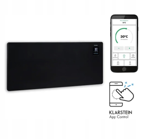 Elektrický ohrievač - Elektrický ohrievač Klarstein Bansin Smart 2500