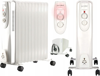 Olejový radiátor - Elektrický radiátor Kiano 2500W 11 rebrá