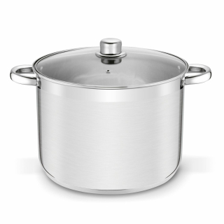 Nerezový hrniec Tadar s pokrievkou, 12 l, na indukciu