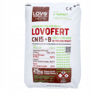 Vápenné hnojivo Tarfert v prášku 25 kg