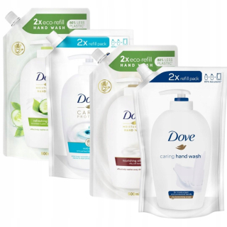 Dove Caring Hand Wash tekuté mydlo 500 ml zásob