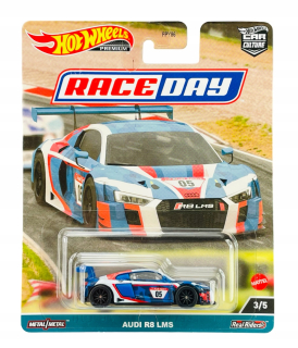 HOT WHEELS 2021 AUDI R8 LMS RACE DAY 3/5 HKC61 METAL NOVÝ MODEL
