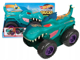 Sada autíčok - HORÚCE KOLESÁ MONSTER TRUCK JEDÁK MEGA WREX