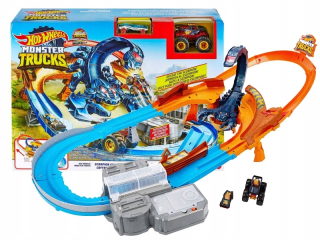 Autodráha - Hot Wheels Monster Truck Set of the Scorpion Attack
