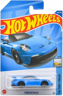 Sada autíčok - Horúce kolesá Porsche 911 GT3 Factory Fresh 10/10 1: 6