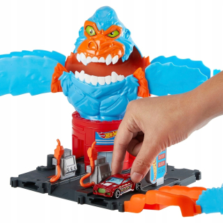 SET HOT WHEELS GORILLA CAP + auto