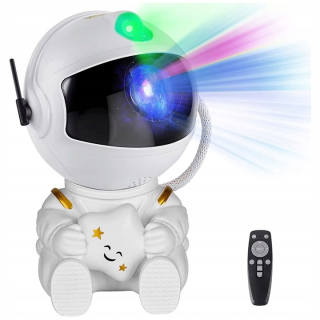Astronaut STARS PROJECTOR Lampa Projektor nočnej lampy biela
