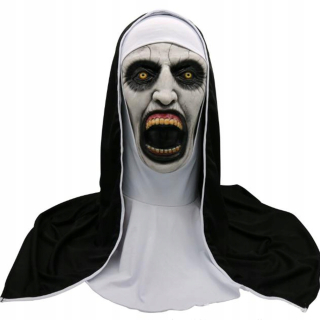 Maska Halloween - Halloweenska maska Cosplay Nun Sister Presenta