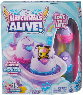 Hatchimals Zvieratá vo vani so zmenou farby