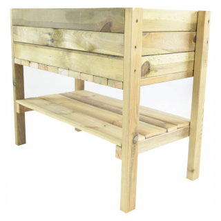 Balkónový box 87 x 45 cm drevený