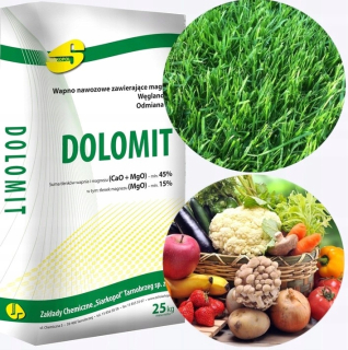 ZOT dolomitové hnojivo prášok 25 kg 1 l
