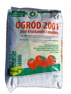 Záhradné hnojivo 2001 jahoda a malina 25kg SIARKOPOL