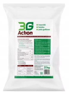 3G ACTION viaczložkové hnojivo granulát 25 kg