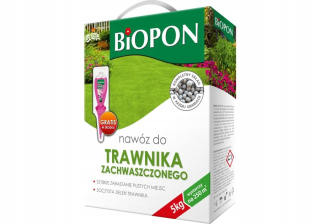 BIOPON HNOJIVO NA ZABURENÝ TRÁVNIK 5 KG GRANÚL
