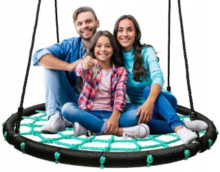 ZÁHRADNÁ HEJDÁČKA 100 CM BOCIANIA HNIEZDO XXL