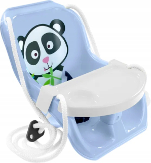 Hojdačka KABELKA S TABLE PANDA sedadlo Mochtoys
