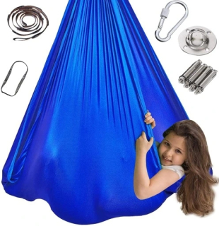 Senzorická terapeutická hojdačka-BLUE 280cm
