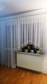 Klasický batistový záves 600 cm x 235