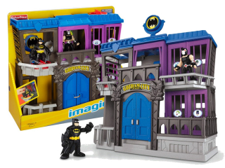 Rozprávková figúrka - IMAGINEXT BATMAN GOTHAM CITY + 2 FÓRKY W9642