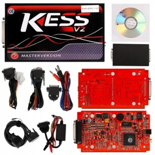 INTERFEJS PROGRAMÁTOR KESS V2,80 ECU 5,017 ČERVENÁ EU
