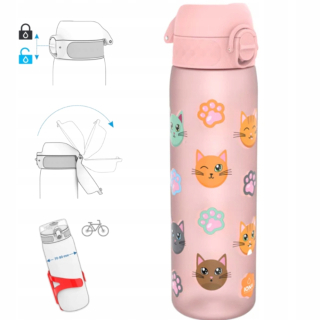 ION8 FĽAŠA NA VODU 500 ML RUŽOVÁ KAT