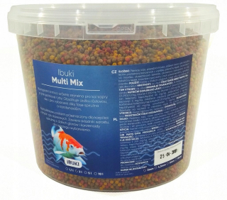 Krmivo pre ryby Ibuki Multi Mix 3 mm 10 l (3900 g).