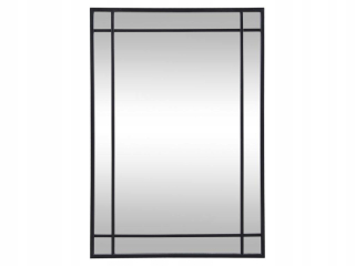 Kovové zrkadlo v industriálnom štýle – 60 x 86,5 cm (šírka x výška) – farba