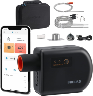 Ovládanie teploty ventilátora ventilátora elektrického grilu Inkbird WiFi