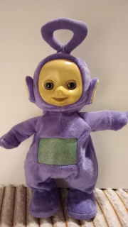 Interaktívny maskot Teletubbies, Tinky Winky, veľký, 39 cm, tancuje a spieva