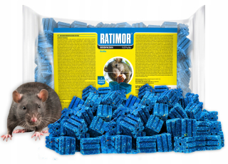 Jed proti myšiam a potkanom Ratimor 300 g