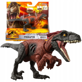 Rozprávková figúrka - JURSKÝ SVET EXTRÉMNE POŠKODENIE DINOSAUR PYRORAPTOR