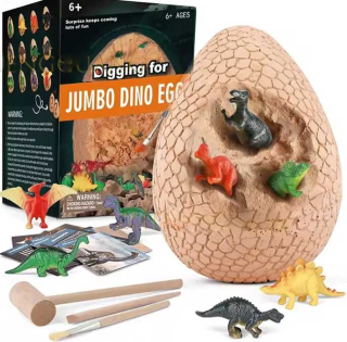 Jumbo Dinosaur Egg XXL Excavation Mine Fossil Archeológ ParkXXL